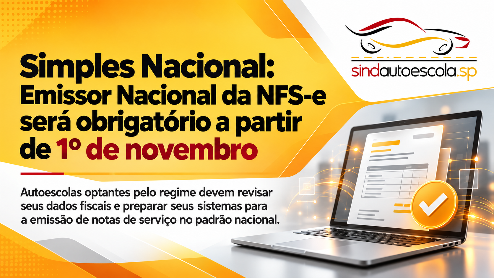 Simples Nacional: Emissor Nacional da NFS-e será obrigatório a partir de 1º de novembro