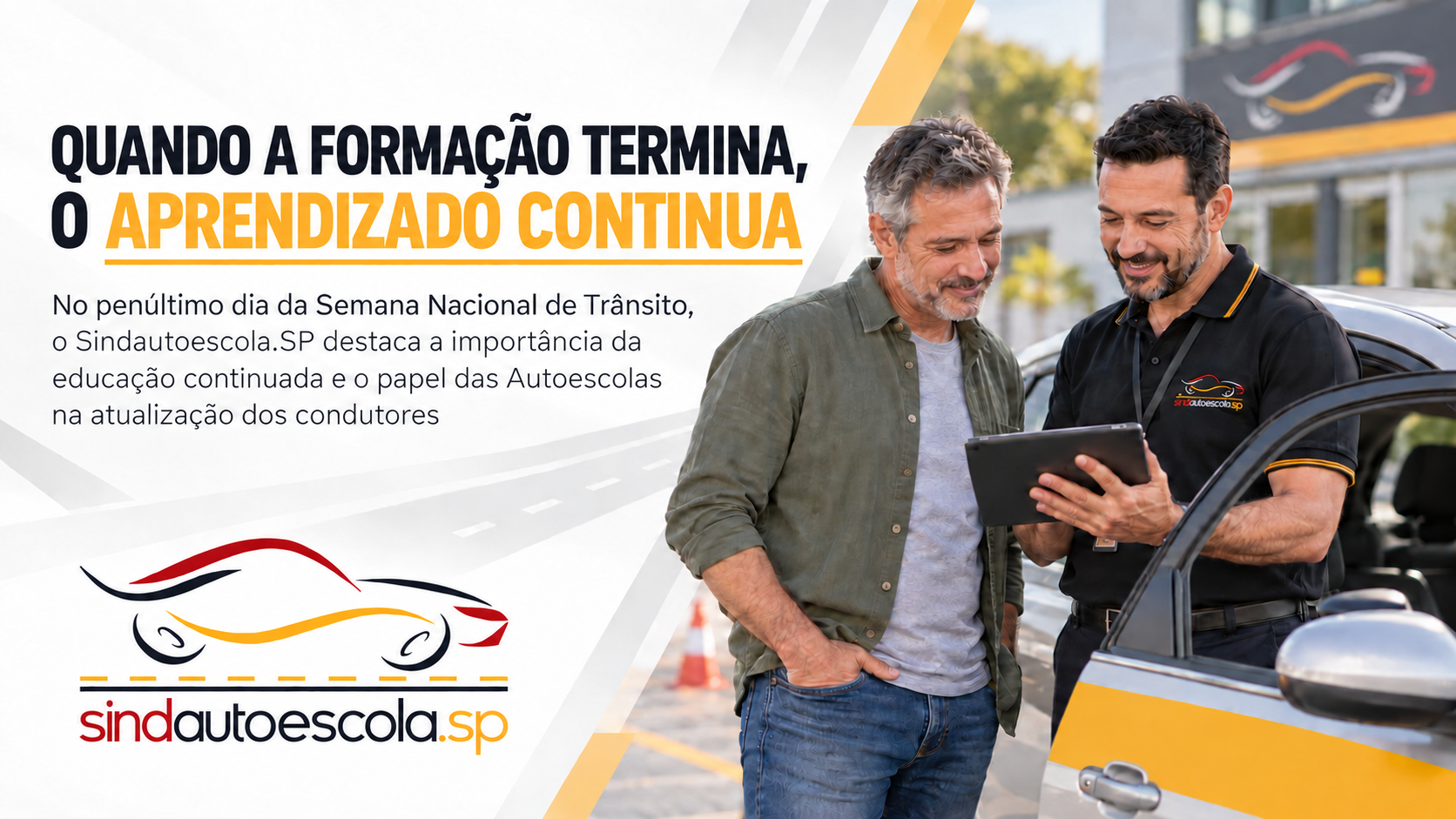Quando a formação termina, o aprendizado continua