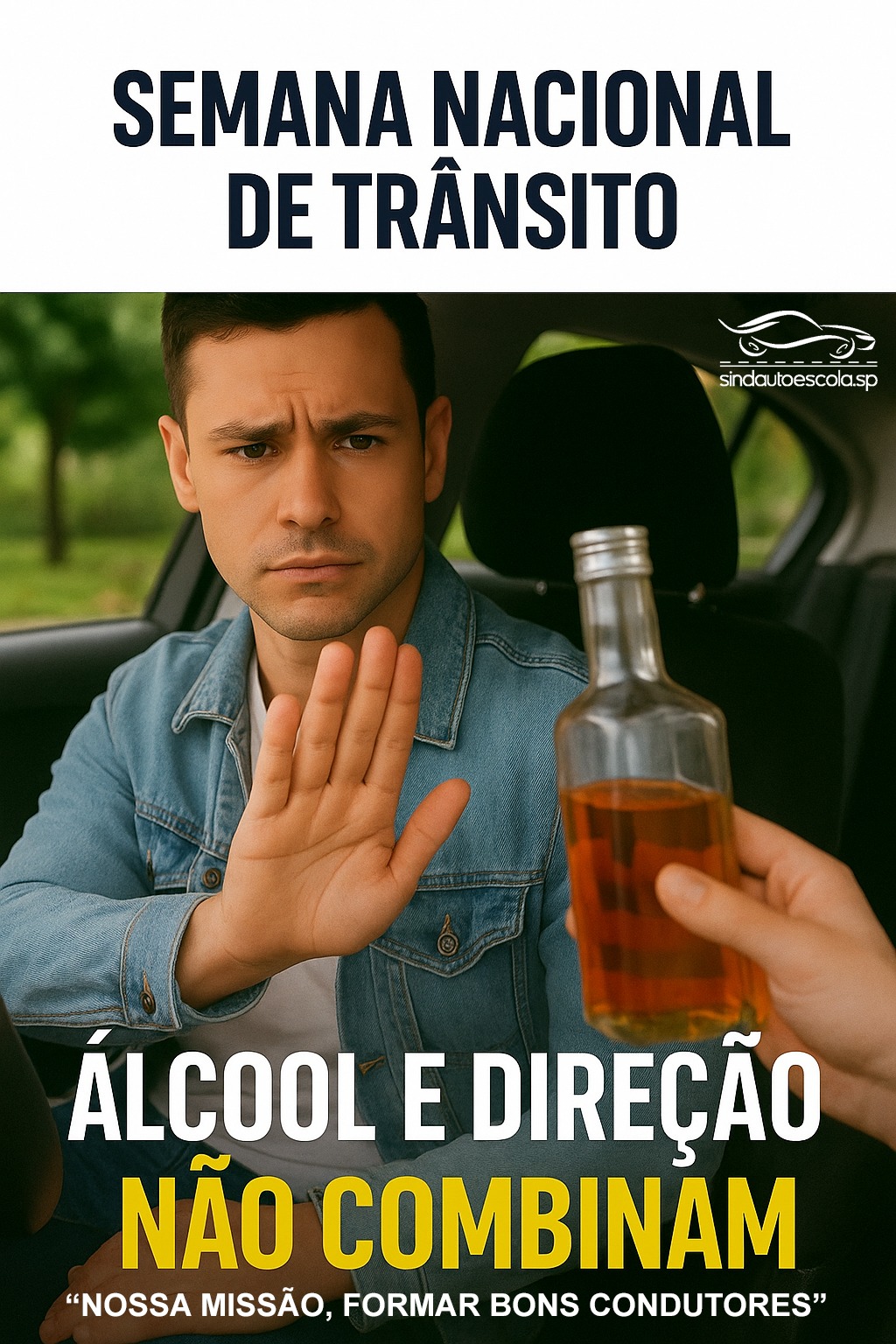 Semana Nacional de Trânsito 2025 - Desacelere. Seu bem maior é a vida.