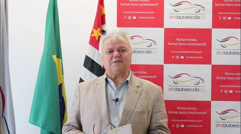 Sindautoescola.SP divulga vídeo do presidente José Guedes com resumo das ações em Brasília