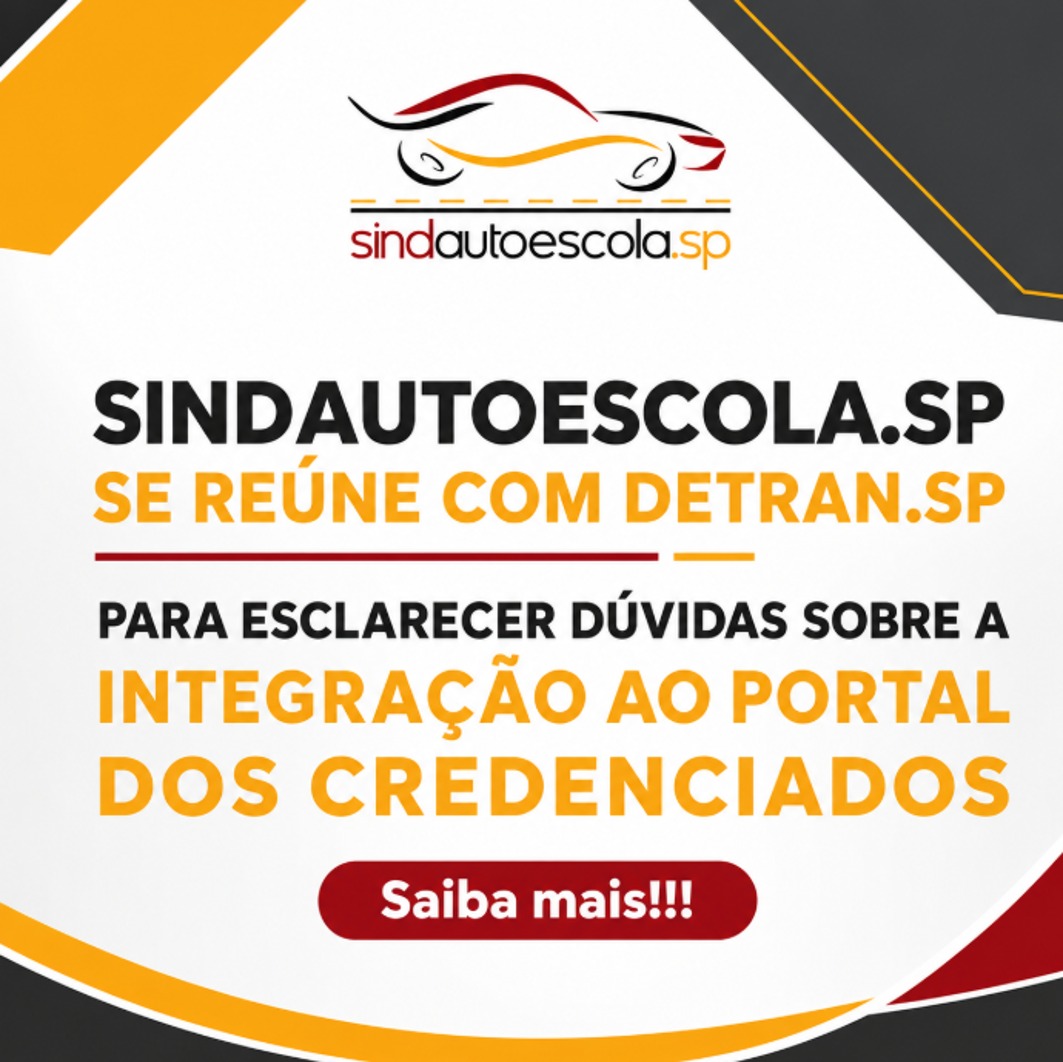 Sindautoescola.SP se reúne com Detran.SP para esclarecer dúvidas sobre a integração ao Portal dos Credenciados