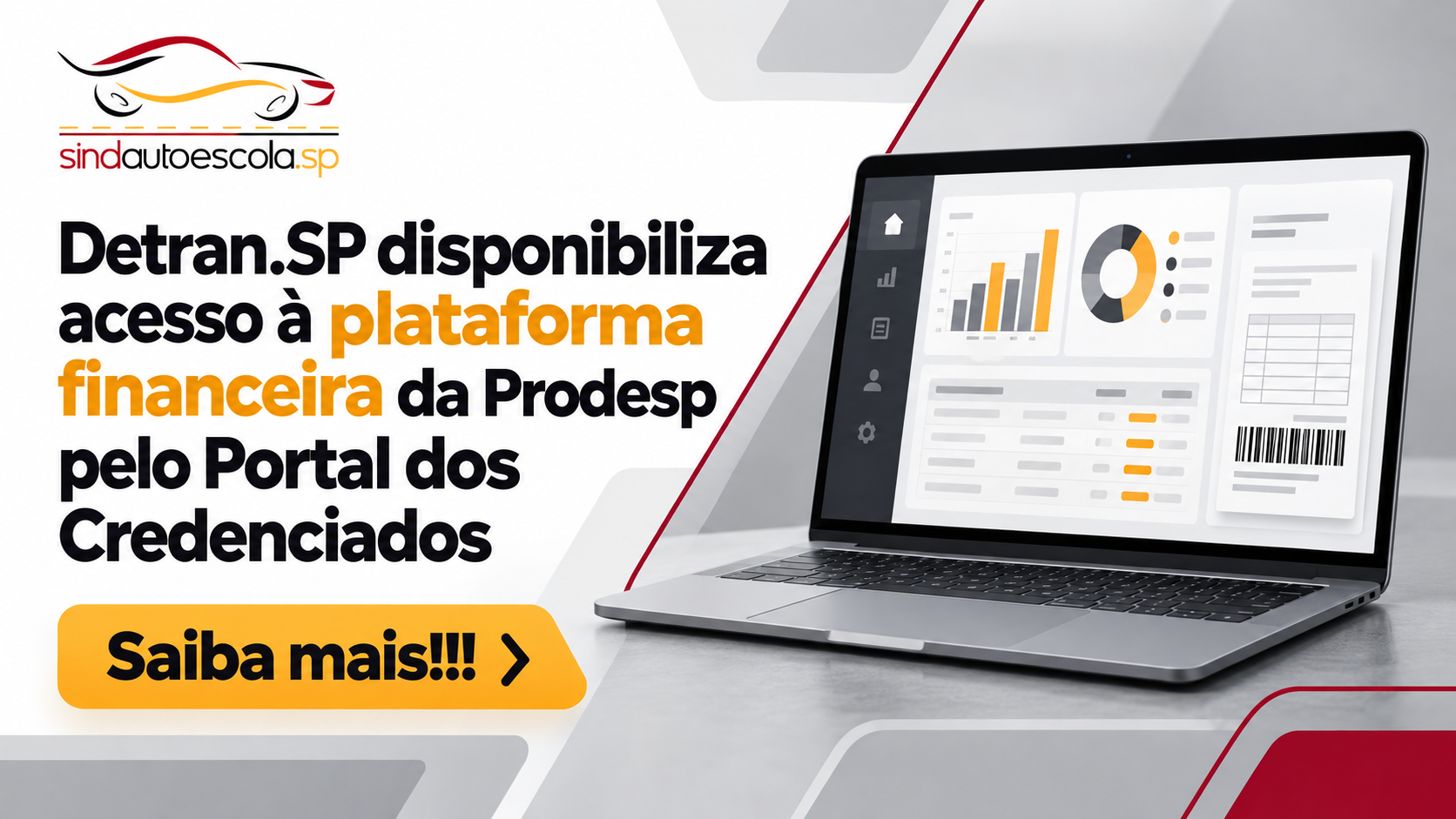 Detran.SP disponibiliza acesso à plataforma financeira da Prodesp pelo Portal dos Credenciados