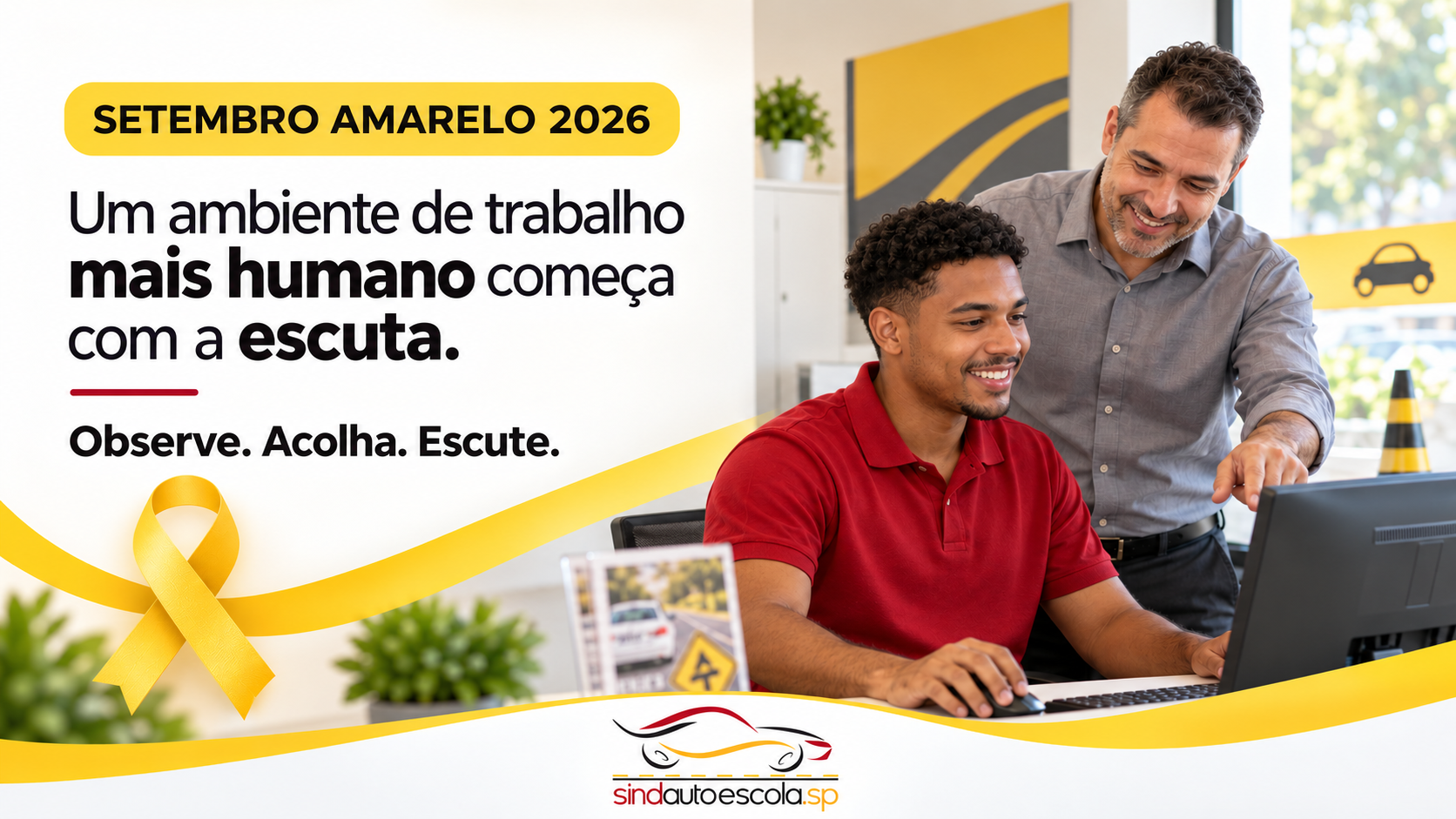 Saúde emocional no ambiente de trabalho: acolher também é cuidar